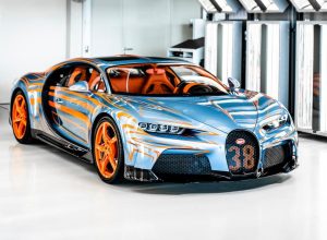 Un membre du Trillion Circle transporte sa Bugatti Chiron “Vagues de Lumière” unique à bord d’un vol Emirates