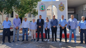 Initiative tuniso-suisse pour renforcer la sécurité civile dans le sud.