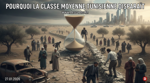 لماذا تتراجع الطبقة الوسطى التونسية؟ تحليل اقتصادي واجتماعي