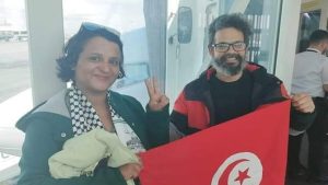 هيئة “أسطول الصمود” تعلن إيقاف وائل نوار وجواهر شنة