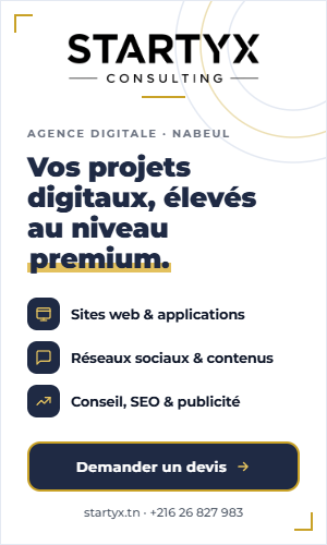 Bannière partenaire — Startyx Consulting