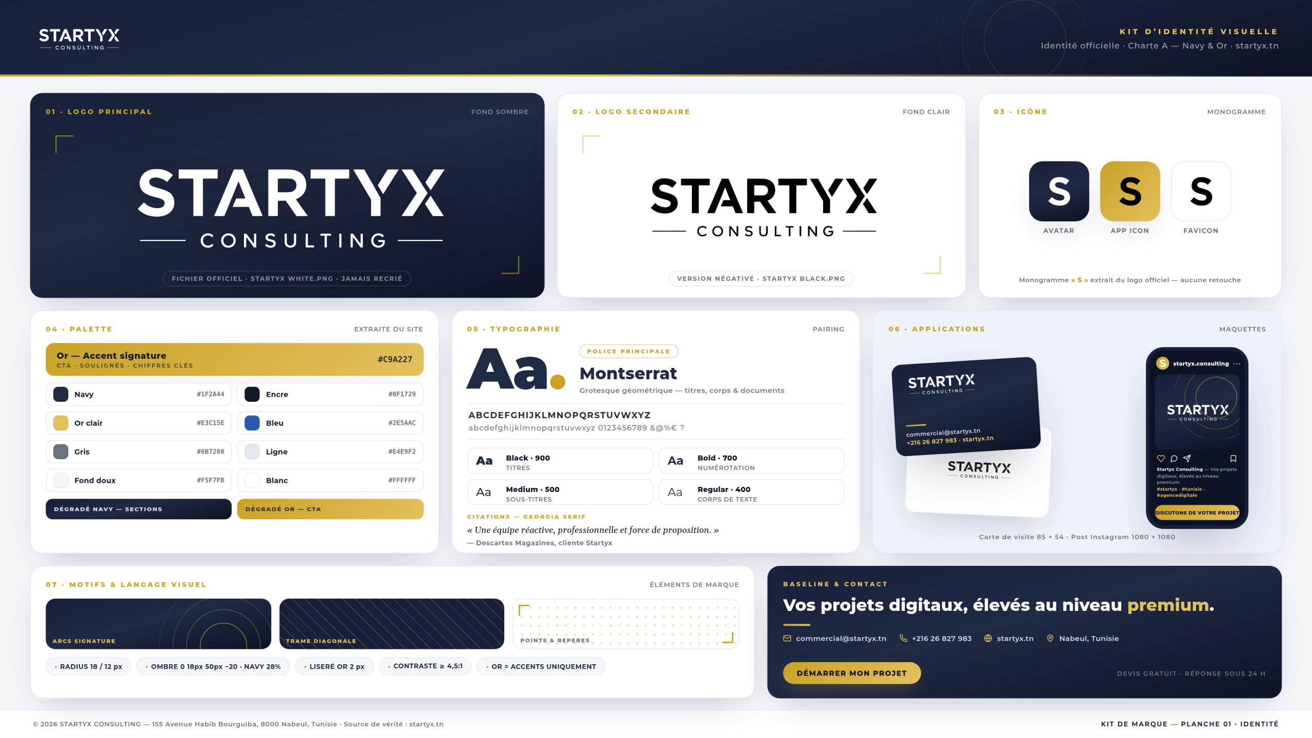 Bannière partenaire — startyx 2