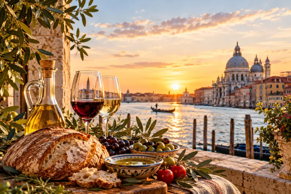Pain, huile et vin : à Venise, la Méditerranée célèbre la fraternité et le dialogue interculturel